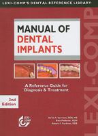 Manual of Dental Implants: A Reference Guide for Diagnosis & Treatment 1591952506 Book Cover