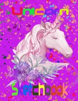 Unicorn Sketchbook: Sketchbook 120 Pages 1673551734 Book Cover