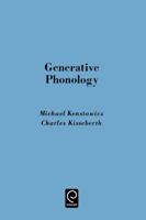 Generative Phonology: Description and Theory 0124051618 Book Cover