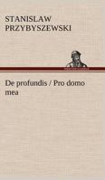 de Profundis / Pro Domo Mea 3842410484 Book Cover
