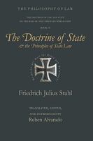 The Doctrine of State and the Principles of State Law 9076660107 Book Cover