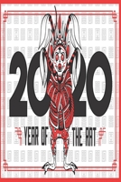 Studienplaner 2020: Kalender DIN A5 2020 1 Tag = 1 Seite mit gro�em Tagesplaner und gro�artiger �bersicht. Monats�bersicht, Erinnerung und Notizen in diesem Kalenderbuch. Chinesisch Ratte Maus 1677655240 Book Cover