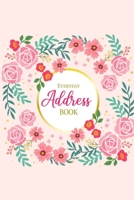 Everyday Address Book: Birthdays & Address Book for Contacts - Contact Notebook - Organizer with Tabs - Flowers Design 108183708X Book Cover