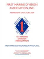 First Marine Division Association, Inc.: Membership Directory, 2009 1438930933 Book Cover