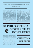 10 Philosophical Novels That Don't Exist 1913851729 Book Cover
