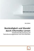 Beständigkeit und Wandel durch informelles Lernen 3639375041 Book Cover