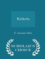 Rickets: a study of economic conditions and their effects on the health of the nation 1010086030 Book Cover