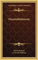 Disestablishment 0526256206 Book Cover