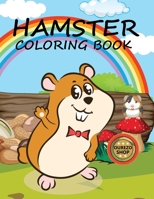 Hamster Coloring Book: Hamster Coloring Book For Girls B0CKP5GG7S Book Cover