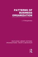 Patterns of Business Organization 1138978000 Book Cover