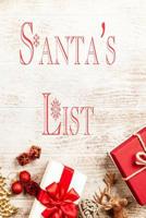 Santa's List: 3 month Christmas Planner and Calendar 2019 1081416602 Book Cover