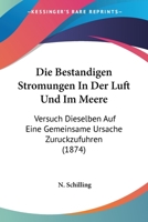 Die Bestandigen Stromungen in Der Luft Und Im Meere 374348059X Book Cover