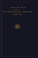 Aufsätze und Rezensionen 1890-1910 9024720354 Book Cover
