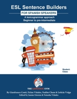 ESL Sentence Builders – Spanish 3949651640 Book Cover