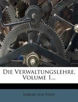 Die Verwaltungslehre, Volume 1... 1272060608 Book Cover