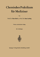 Chemisches Praktikum Fur Mediziner 3662014963 Book Cover