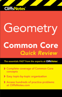 CliffsNotes Geometry Common Core Quick Review 0544785088 Book Cover