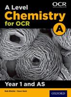 A Level Chemistry a for OCR Year 1 and as Student Book 0198351968 Book Cover