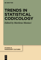 Trends in Statistical Codicology 3110711427 Book Cover