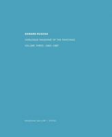 Ed Ruscha: Catalogue Raisonne of the Paintings, Volume IV 3865218334 Book Cover