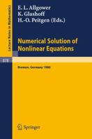 Numerical Solution of Nonlinear Equations: Proceedings, Bremen, 1980 (Lecture Notes in Mathematics) 0387108718 Book Cover