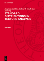 Standard Distributions in Texture Analysis, Vol. 3 3112710746 Book Cover