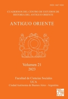 Antiguo Oriente: Vol. 21 2023 1803278293 Book Cover