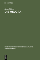 Die Mejora 3111162427 Book Cover