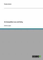 EU Competition Law and Policy 3638649849 Book Cover