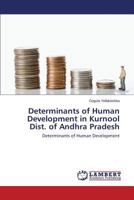 Determinants of Human Development in Kurnool Dist. of Andhra Pradesh: Determinants of Human Development 3659535958 Book Cover