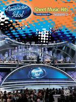 American Idol Sheet Music Hits, Seasons 5-7 0739057782 Book Cover