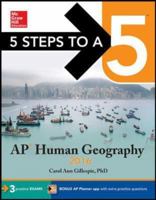 5 Steps to a 5 AP Human Geography 0071846204 Book Cover