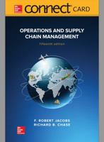 Connect Access Card for Operations and Supply Chain Management 15e 1259924254 Book Cover