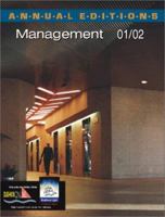 Annual Editions: Management 01/02 007243340X Book Cover
