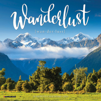 Wanderlust 2025 7 X 7 Mini Wall Calendar 1549245996 Book Cover