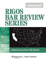 California Essay Exam (CEE) Review 0735578338 Book Cover