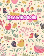 Drawing Book: Large Sketch Notebook for Drawing, Doodling or Sketching: 110 Pages, 8.5 x 11 Sketchbook ( Blank Paper Draw and Write Journal ) - Cover Design 099265 1704324025 Book Cover