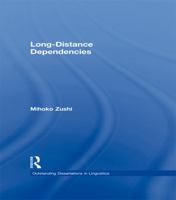 Long-Distance Dependencies 1138980048 Book Cover