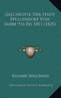 Geschichte Der Stadt Pfullendorf Vom Jahre 916 Bis 1811 (1825) 1161182411 Book Cover