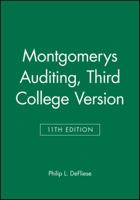 Montgomery's Auditing 0471507067 Book Cover