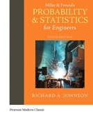 Probability & Statistics for Engineers, 0130141585 Book Cover