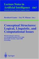 Conceptual Structures: Logical, Linguistic, and Computational Issues 354067859X Book Cover