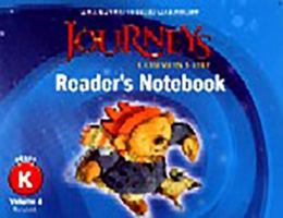 Journeys: Common Core Reader's Notebook Consumable Volume 2 Grade K