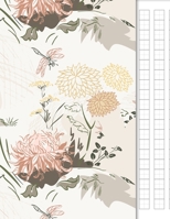 Japanese Writing Practice Book: Genkouyoushi Paper for Notetaking & Practice of Kana & Kanji, Japan Illustration Cover 1671443942 Book Cover