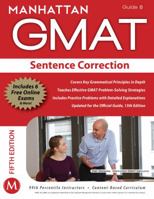 Sentence Correction GMAT Preparation Guide, 4th Edition (Manhattan GMAT Preparation Guides Book 8) 1935707671 Book Cover