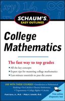 Schaum's Easy Outline: College Mathematics 0071369759 Book Cover