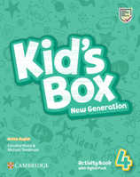 Kid's Box Level 4 Activity Book with Digital Pack British English 1108889972 Book Cover