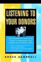 Listening to Your Donors 0787950378 Book Cover