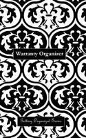 Warranty Organizer: A Warranty Organizer Journal (black Moroccan print cover) 1500562653 Book Cover