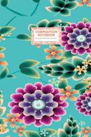 Composition Notebook: College Ruled Matte Floral Cover Design 6x9 for Girls and Women for Work, School, Journal, Diary, Subjects, Notes (Notebooks and Journals) 1092111204 Book Cover